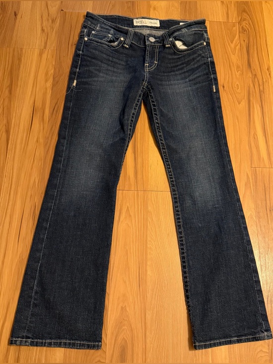 BKE Denim - BKE Payton Women's Bootcut Jeans in Dark Blue Wash 28S